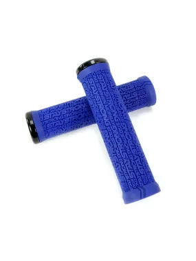 Odi Stay Strong X React. V2.1 Lock Grips Blue/Black Clamps